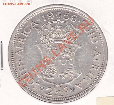 Ю.Африка 2,5 шил. Ag 1956г  до 21.00моск. 9.01.2011 - Ю АФР_0001_cr