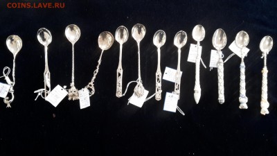 Вазы, кубки, ложки из серебра 925 с элементами из керамики - 20160831_194932