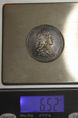 серебряный жетон Франция 1721 Людовик XV до 06.12 - IMG_1486.JPG