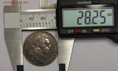 серебряный жетон Франция 1757 Людовик XV до 06.12 - IMG_1515.JPG