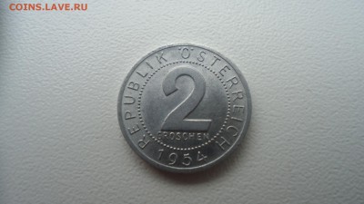 АВСТРИЯ 2 ГРОША 1954 ДО 08.12 22:00 МСК - DSC03390.JPG