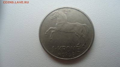 НОРВЕГИЯ 1 КРОНА 1964 ДО 08.12 22:00 МСК - DSC03398.JPG