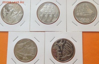 5 и 2 гривны Украина и Недерланды корабли Амстердама - image