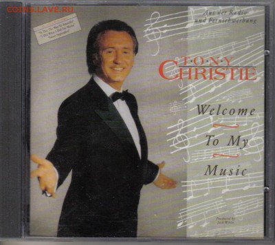 CD Tony Christie Welcome To My Music до 4.12 22.00мск - CD Tony Christie Welcome To My Music-1