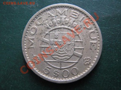 Португальский Мозамбик 5 эскудо 1971 до 10-01-11 22-00 - IMG_4733
