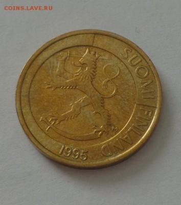 ФИНЛЯНДИЯ - 1 марка 1995 блеск до 9.12, 22.00 - Финляндия - 1 марка 19951