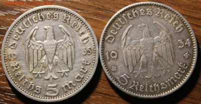 5 марок 1934 и 1935 гг. - Изображение 607