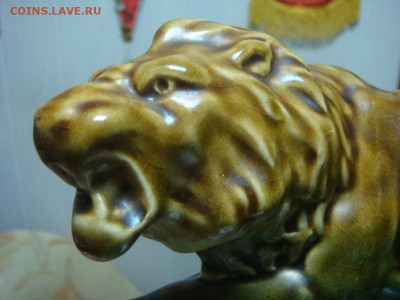 Пепельница Лев,Куйбышевский з-д Стройкерамика - DSC05486.JPG