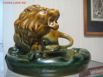 Пепельница Лев,Куйбышевский з-д Стройкерамика - DSC05482.JPG