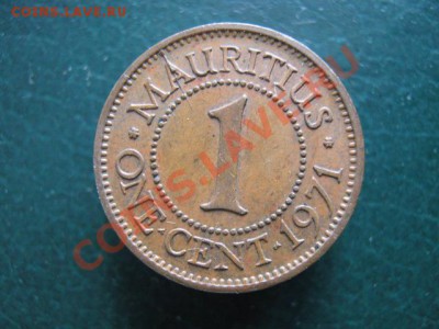 26.2. Маврикий 1 цент 1971-40р - IMG_4358
