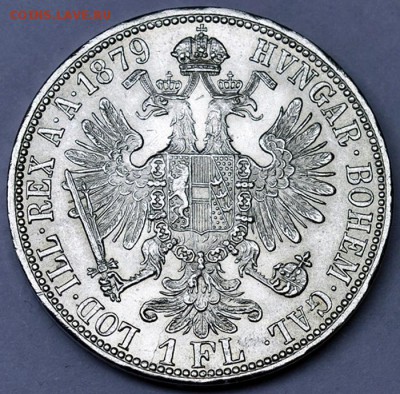 Австро-Венгерская Империя_отличный флорин 1879; 04.12_22.13м - 12667