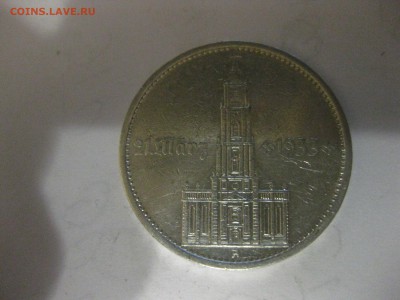 РЕЙХ,5 марок 1934А(Кирха с датой)!до 5.12.2016 - IMG_8082.JPG