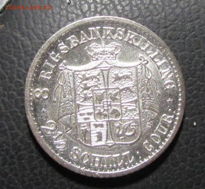  2½ Schilling Courant - Christian VIII - дания_1