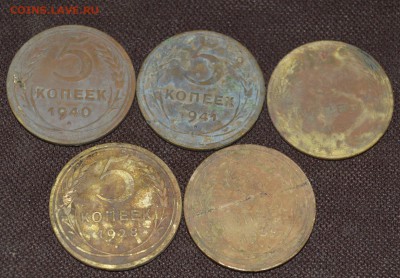 5 копеек СССР до реформы ( 5 монет). - DSC_2194.JPG