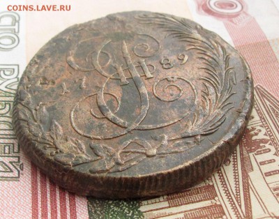 5 копеек 1789 км малые.Предпродажная. - 5-коп-1789-км.-(1)