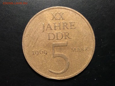 ГДР 5 марок 1969 г - image