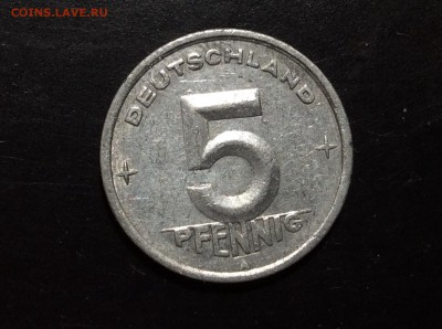 ГДР 5 пф 1948 г - image