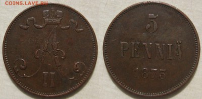 5 пенни 1873г. - 5п-1873