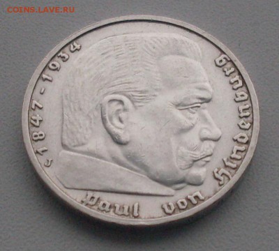 III рейх, 5 марок 1939(J). До 08.12.2016 г. в 22-00 МСК - SDC10528.JPG