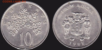 лот № 1, =30 р. - 10 центов 1981 г.