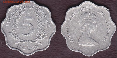 лот № 3, =30 р. - 5 центов 2000 г.