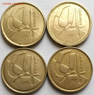 5 песет Испания 1998 года. Два канта. - 1