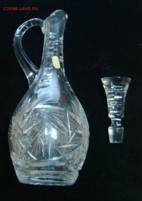 Графин для вина,хрусталь, гдр - DSC05916.JPG