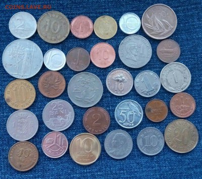 30 иностранных монет,до 7.12. - E6llhN6eJkE
