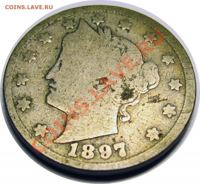 L76 5¢ США 1897 G до 13.01 в 22°° - L76 5c USA 1897 G_1