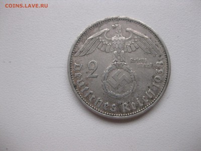 РЕЙХ,2 марки 1938А(Гинденбург)!до 9.12.2016 - IMG_8135.JPG