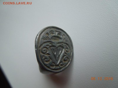 Перстень печатный псевдогеральдика нач 18вв. - DSCN4899.JPG