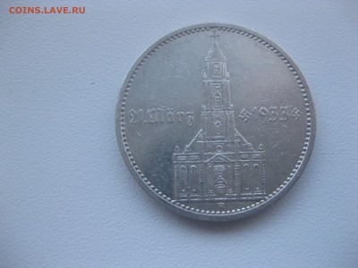 РЕЙХ,5 марок 1934А(Кирха с датой)!до 10.12.2016 - IMG_8244.JPG