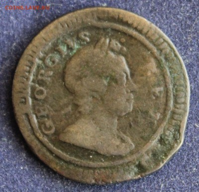 С 1 руб. БРИТАНИЯ фартинг 1724г. ГЕОРГ- I  до 10.12 в 22-00 - IMG_3999.JPG