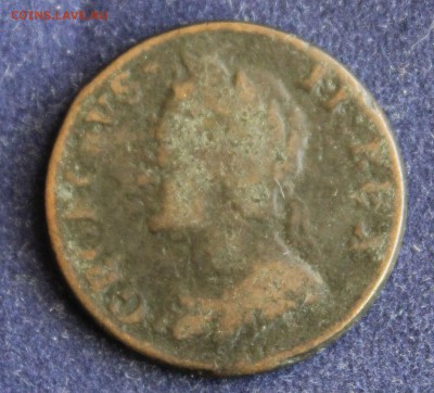 С 1 руб. БРИТАНИЯ фартинг 1754г. ГЕОРГ- II  до 10.12 в 22-00 - IMG_4001.JPG