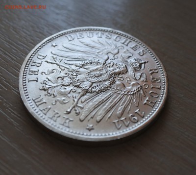 С 1 рубля Вюртемберг 3 марки Свадьба  до 8.12. 22-00 мск - 8