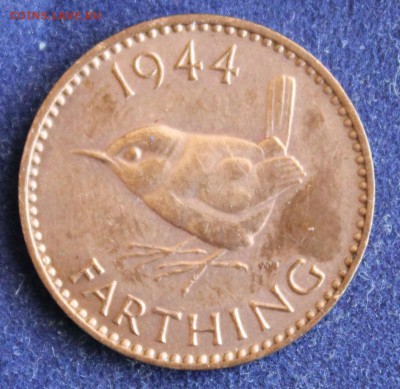 С 1 руб. БРИТАНИЯ фартинг 1944г. ГЕОГРГ-VI до 10.12 в 22-00 - IMG_4018.JPG