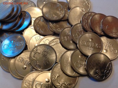 ★1 и 5 коп 2017г ★жетон ММД Coins 2016 ★ Ульяновская обл - image