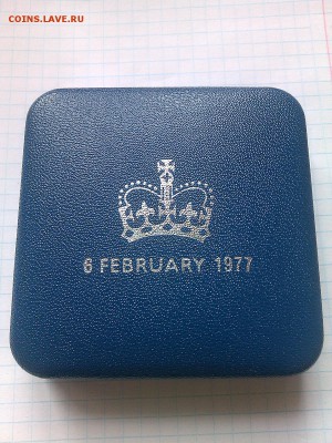 25 пенсов 1977 Серебряный юбилей (серебро) - IMG_20161207_130817