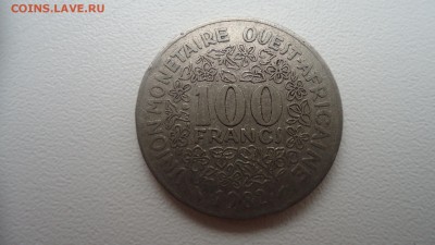 ЗАПАДНАЯ АФРИКА 100 ФРАНКОВ 1982 ДО 13.12 22:00 МСК - DSC03561.JPG