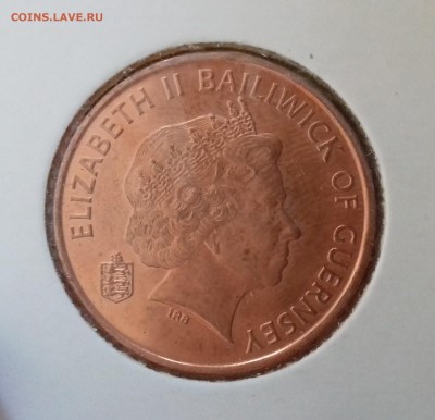 Елизавета II - ГЕРНСИ 2 пенса 1999 20161208_152445