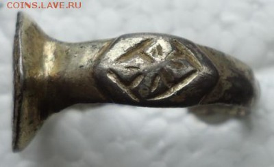 Перстень Серебро с позолотой.  Прошу определения и оценки. - DSC00808.JPG
