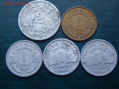 С РУБЛЯ: ФРАНЦИЯ ходячка 1938-1943 - DSCN5308.JPG