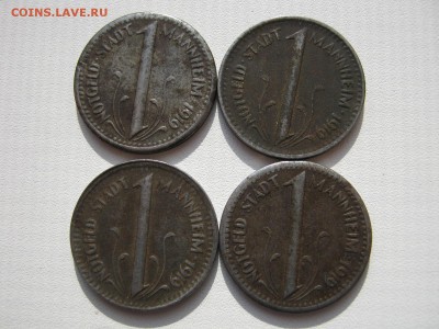 Нотгельды 1917-1920 и Вестафалия, Гамбург 1923 на оценку - IMG_7428