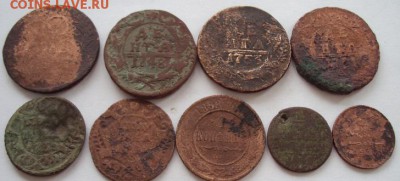 Лот из 15 уставших медных монет Империи 1731-1915гг. - DSC00801.JPG