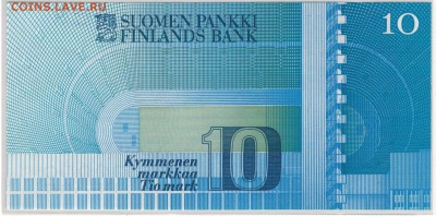 ФИНЛЯНДИЯ 10 МАРОК 1986 ДО 15.12.2016 В 22.00МСК (Г670) - 1-фин10