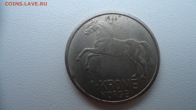 НОРВЕГИЯ 1 КРОНА 1966 ДО 15.12 22:00 МСК - DSC03565.JPG