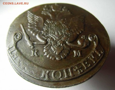 5 копеек 1786 г К.М - 1786-д