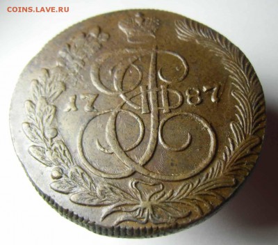 5 копеек 1787 г К.М - 1787-б
