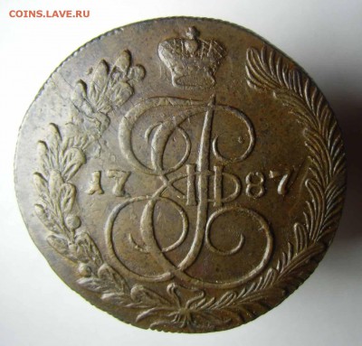 5 копеек 1787 г К.М - 1787-а