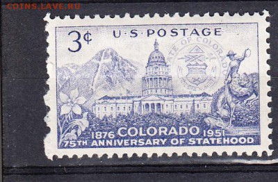 США 1951 штат Колорадо1м - 155